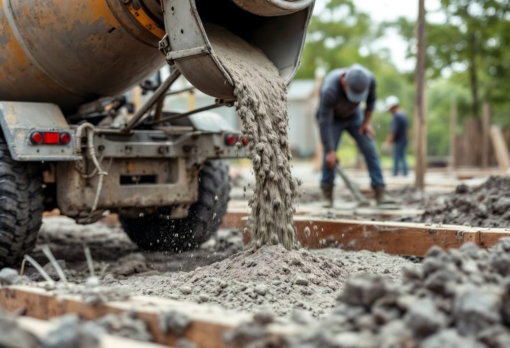 pouring-concrete-as-foundation